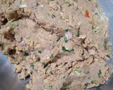 A picture of step 4 of Shami kabab.