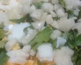 Foto del paso 3 de la receta: Tapa de bife de chorizo en crema con ensalada de perejil y huevo