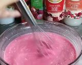 Gambar langkah 2 resipi Rose laici mille crepe cake.