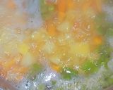 A picture of step 3 of Simple Parata's.