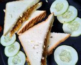 মগজ স্যান্ডউইস রেসিপির ধাপ 2 ছবি