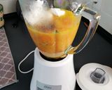 Foto del paso 6 de la receta Crema fría de zanahoria, queso crema y naranja