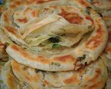 Foto langkah ke 6 dari resep Scallion pancake/pancake bawang daun.