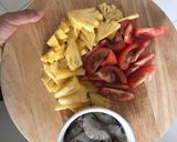 Hình bước làm 1 của món BÚN RIÊU - PHIÊN BẢN Không CUA