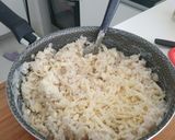 Foto del paso 3 de la receta: Croqueta de arroz integral, berenjena y cebolla