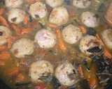 Foto del paso 3 de la receta: Albóndigas con setas en salsa de mostaza y soja