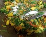 मेथी आलू की सब्जी (Methi aloo ki sabzi recipe in Hindi) रेसिपी चरण 3 फोटो