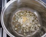 A picture of step 1 of McPhee's Cream of Tomato and Basil Soup.