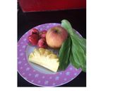 Foto langkah ke 1 dari resep Diet Juice Apple Pineapple Rose Apple Pokchoy.