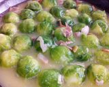 Foto del paso 5 de la receta: Coles de Bruselas en salsa de jamón