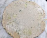 A picture of step 4 of Aloo Paratha.