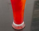 A picture of step 5 of Strawberry Orange Fanta Mocktail.