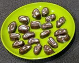 A picture of step 6 of Chocolate Fudge Delight/no sugar/no butter/no baking.