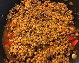Une image de l'étape 7 de Soupe de lentilles au poivron rouge et lardons.