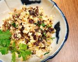 Hình bước làm 3 của món Đậu hũ xào nấm mèo