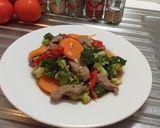 Foto langkah ke 9 dari resep Sapi Brokoli Pasti Terealisasi.