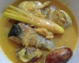 Foto langkah ke 4 dari resep Ikan Patin Gulai Kuning Tempoyak.