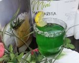A picture of step 5 of Mint margrita.