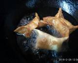 Momo shaped badam stuffed dry ghujia recipe step 4 photo