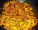 परवल आलू की मसालेदार सब्जी रेसिपी चरण 3 फोटो