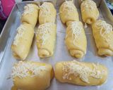 Foto langkah ke 8 dari resep Roti isi Sosis (tanpa ulen,berserat halus).