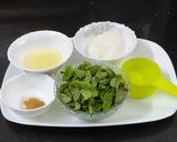 A picture of step 1 of Mint Masala soda.