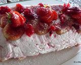 Une image de l'étape 6 de Cake-charlotte aux fraises.