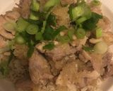 A picture of step 4 of Daikon sauce Chicken (pre 10m, cook 10min).
