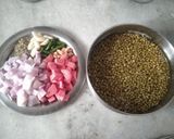 A picture of step 1 of Healthy Moong Vegetable Paratha.