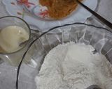 عکس مرحله 1 از دستور کیک سیب قاشقی