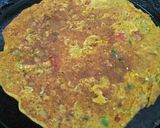 A picture of step 11 of Tofu Tomato Omelette (Savoury Tofu Tomato Pancake).