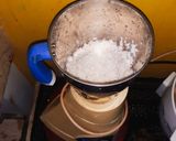 A picture of step 2 of Neer Dosa.