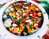 A picture of step 4 of Healthy tasty Mexican corn with bean salad.