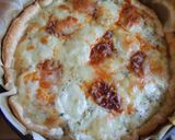 Foto del paso 5 de la receta Tarta hojaldrada de cebolla y chorizo gallego