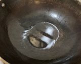 A picture of step 1 of Roasted Neem leaves.