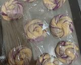 Foto langkah ke 9 dari resep Fuwafuwa roti ubi ungu.