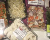 Foto del paso 1 de la receta: Sopa de verduras y marisco