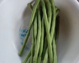 Foto langkah ke 1 dari resep Tumis Buncis Telur.