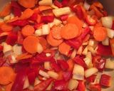 A picture of step 2 of Green lentil curry for babies & adults.