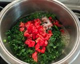 A picture of step 2 of Pumpkin Leaves Curry (Zambian Style).