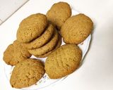 A picture of step 6 of Peanut butter cookies.