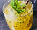 A picture of step 5 of Passion Lemonade Cooler.