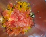 Une image de l'étape 3 de Tartare de courgette - apéritif.