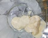 A picture of step 1 of Bread cake/nutella cake.