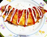 Foto langkah ke 3 dari resep Enoki Omelette🍳🐣😍.