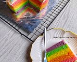 Foto langkah ke 8 dari resep Rainbow Cake Ekonomis.