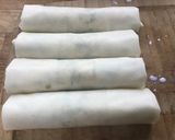 A picture of step 6 of Chicken Spring Rolls.