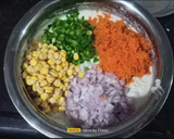 A picture of step 2 of Instant Rava Handvo (Traditional Gujarati Handvo).