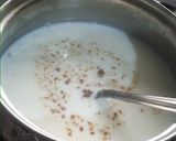 A picture of step 3 of Sabudana kheer.