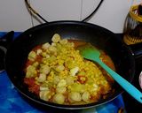 A picture of step 6 of Mix Chana Dal Sabzi.